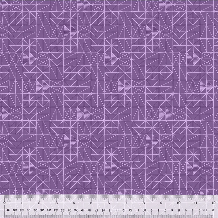 Foundation 2 - Patchwork - Purple