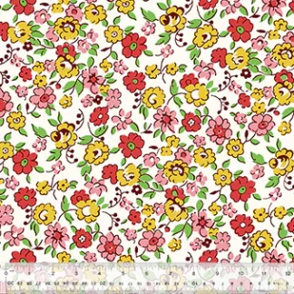 Merry-Go-Round - Flowing Flowers - Red
