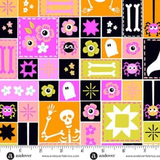 Ghostly Garden - Sew Spooky - Pink