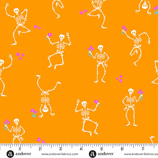 Ghostly Garden - Skeleton Jig - Orange