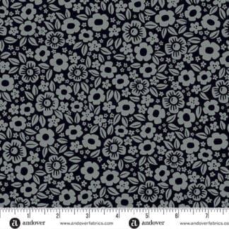 Ghostly Garden - Floral Fright - Black