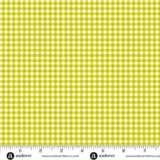 Ghostly Garden - Bitty Gingham - Green