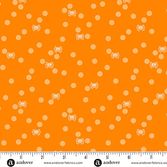 Ghostly Garden - Spin and Spot - Orange