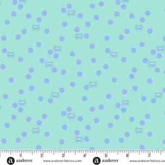 Ghostly Garden - Spin and Spot - Aqua