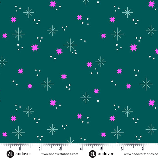 Ghostly Garden - Stardust - Teal