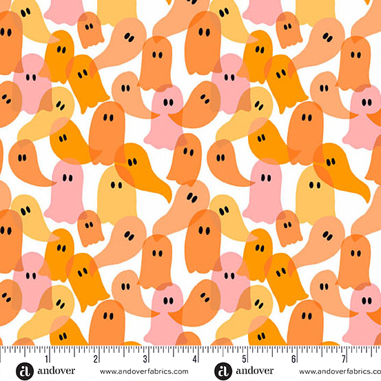 Ghostly Garden - Ghost Party - Orange