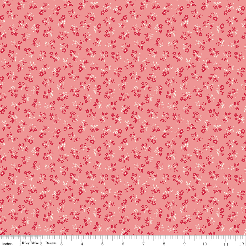 Farmer's Daughter - Vintage - Coral