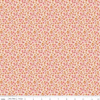 Farmer's Daughter - Floral - Coral