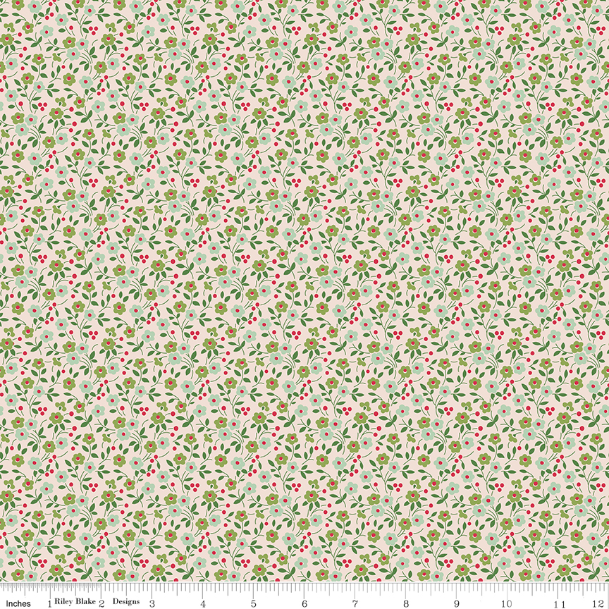 Farmer's Daughter - Floral - Sage