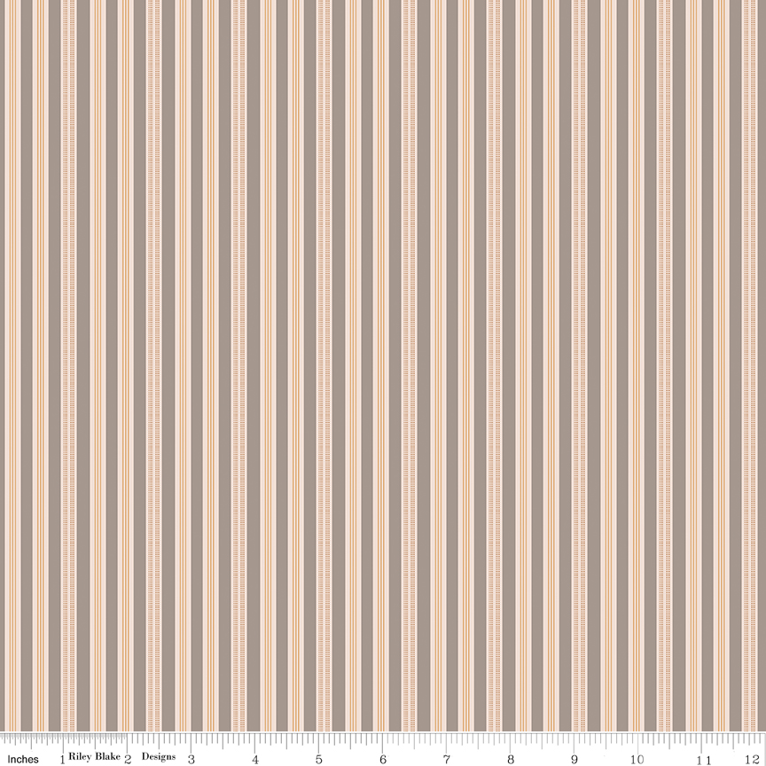 Farmer's Daughter - Ticking - Pewter