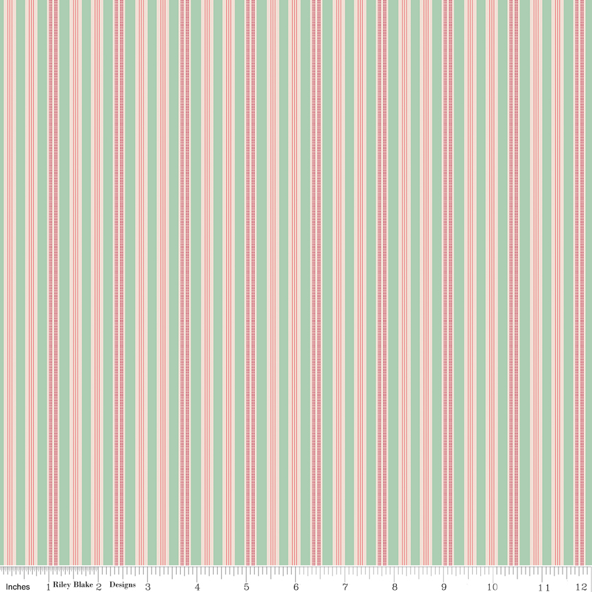 Farmer's Daughter - Ticking - Sage