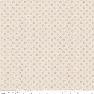Farmer's Daughter - Clover Background - Sage