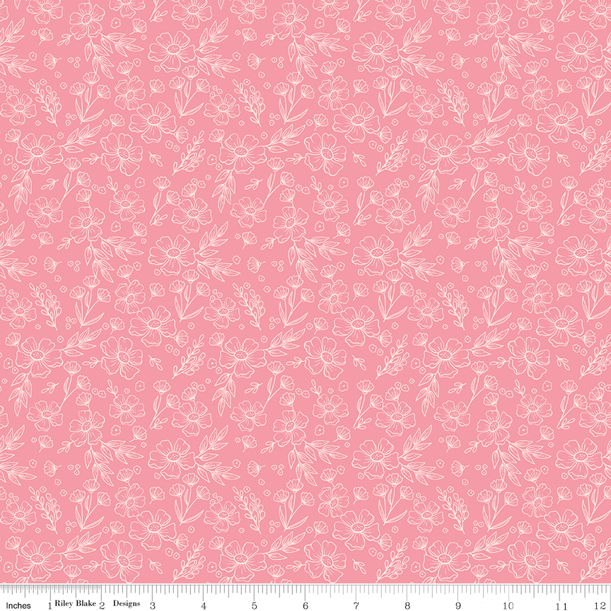 Sweet Pink - Floral - Pink