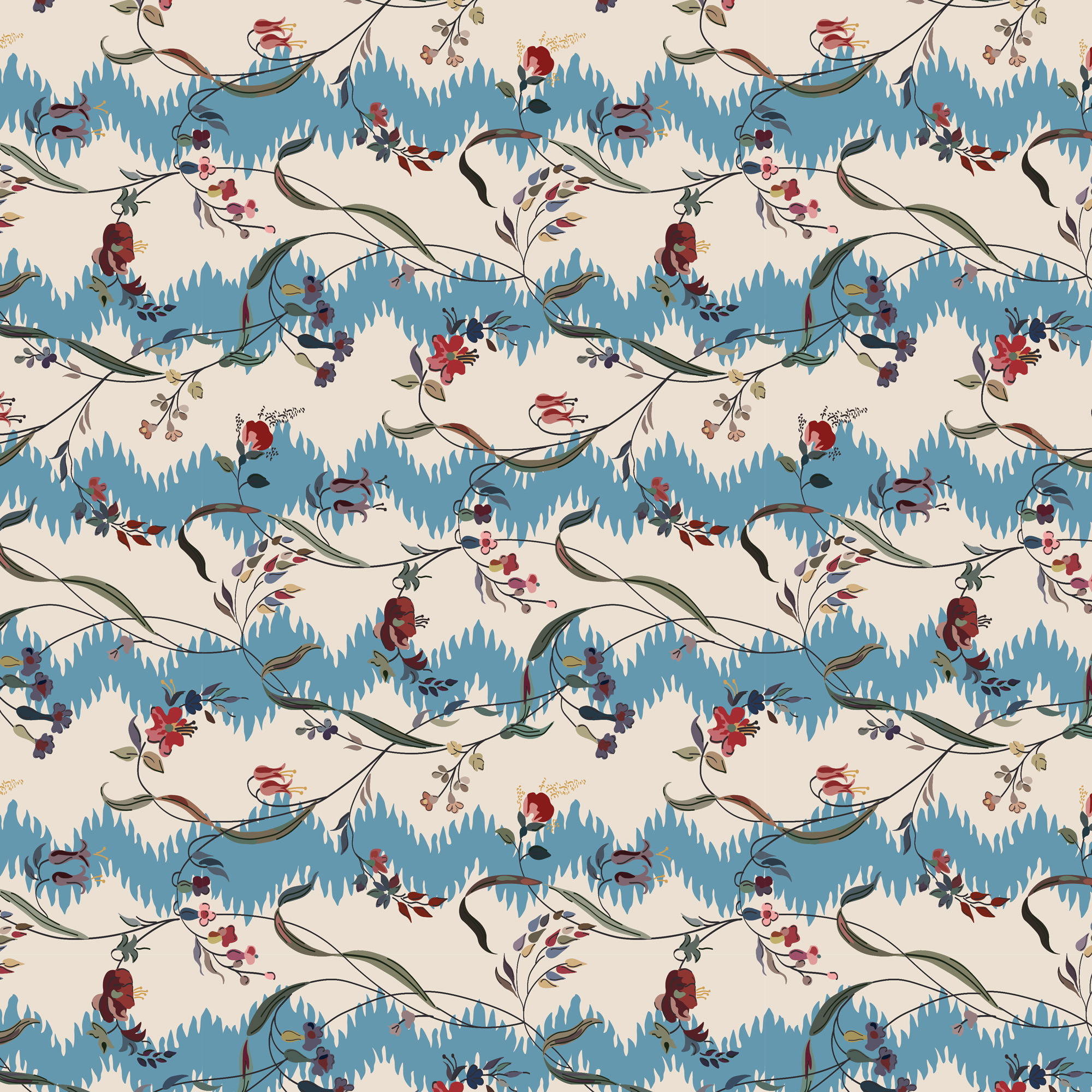 Heritage Garden - Meadow Lane - Blue