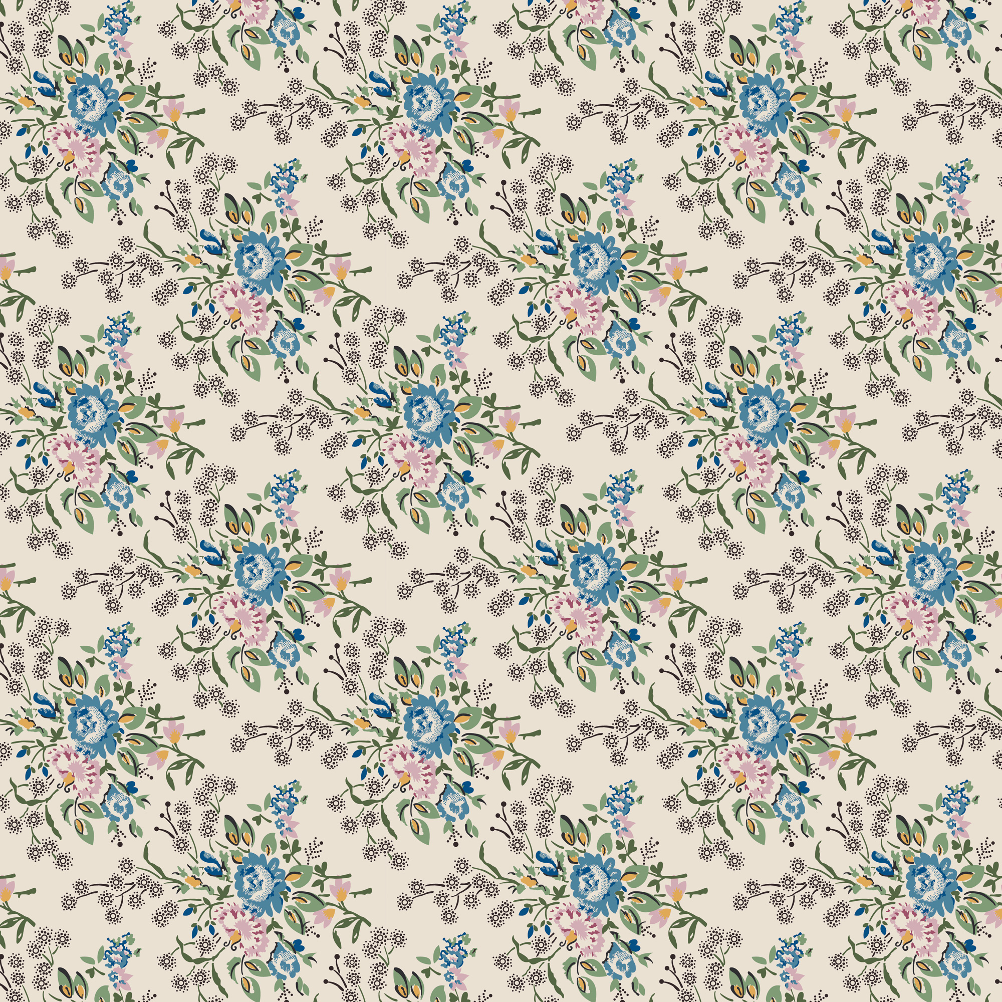 Heritage Garden - Willow Breeze - Blue