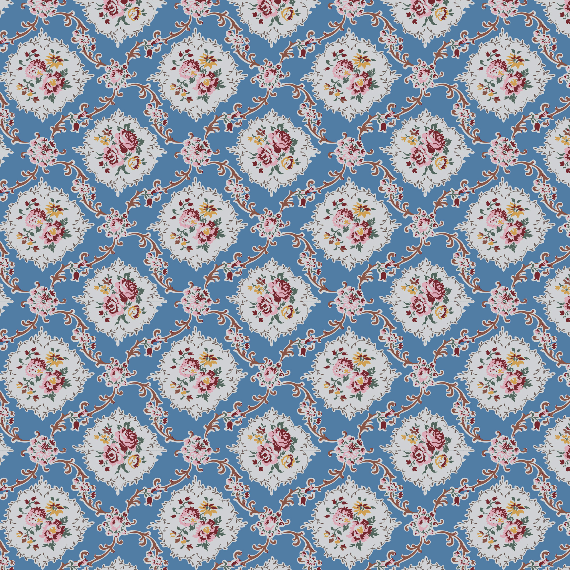 Heritage Garden - Garden Walk - Blue
