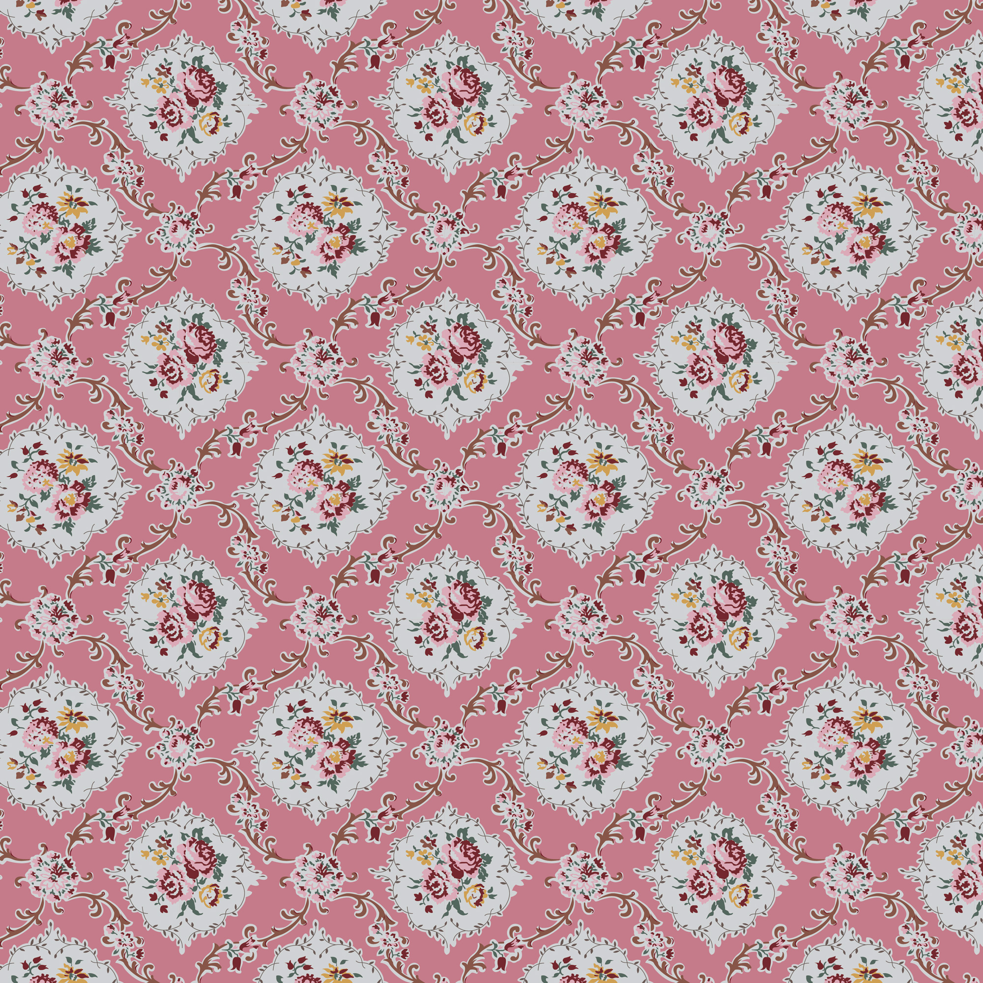 Heritage Garden - Garden Walk - Pink