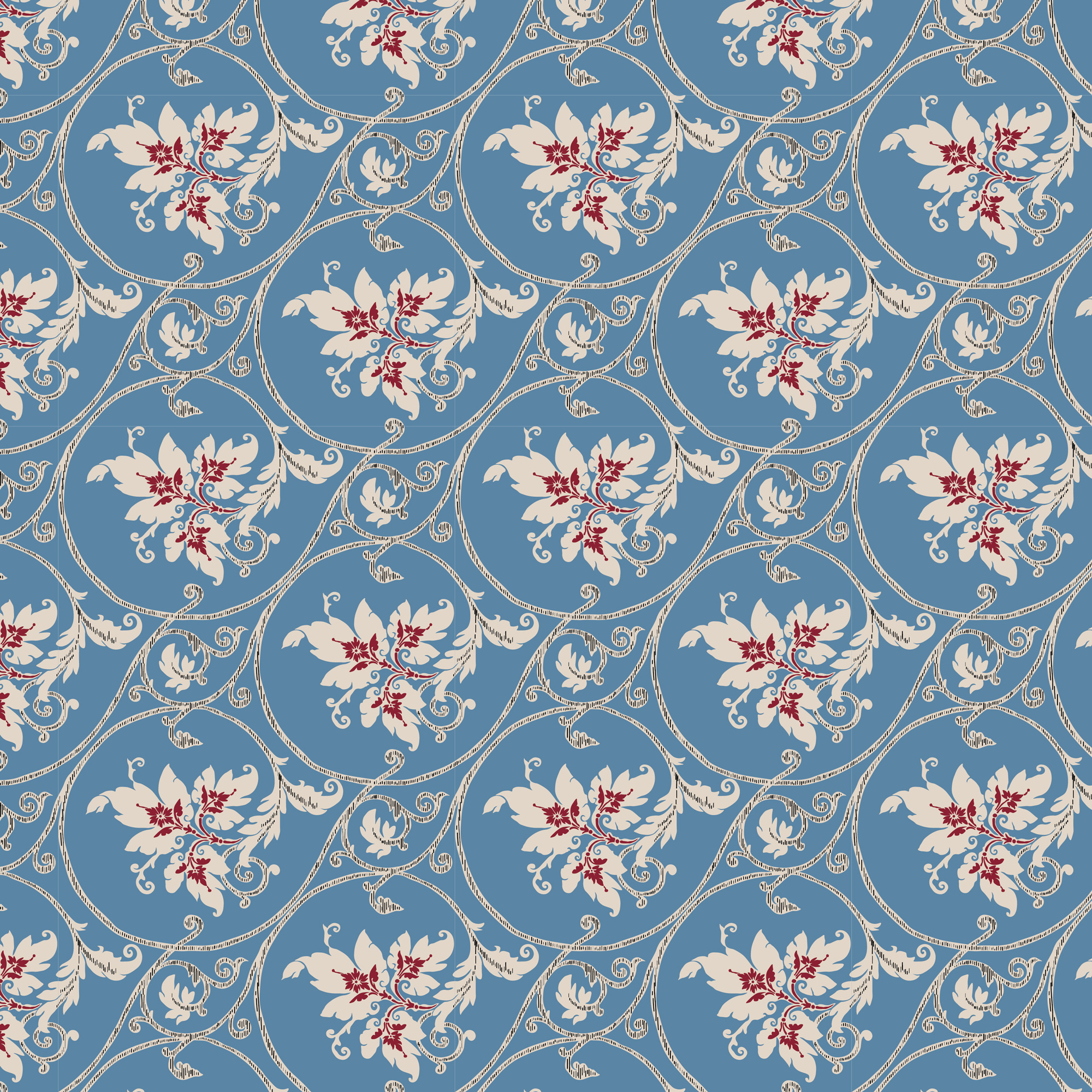 Heritage Garden - Cedar Hollow - Blue