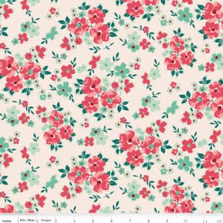 Berry & Sage - Floral - Latte