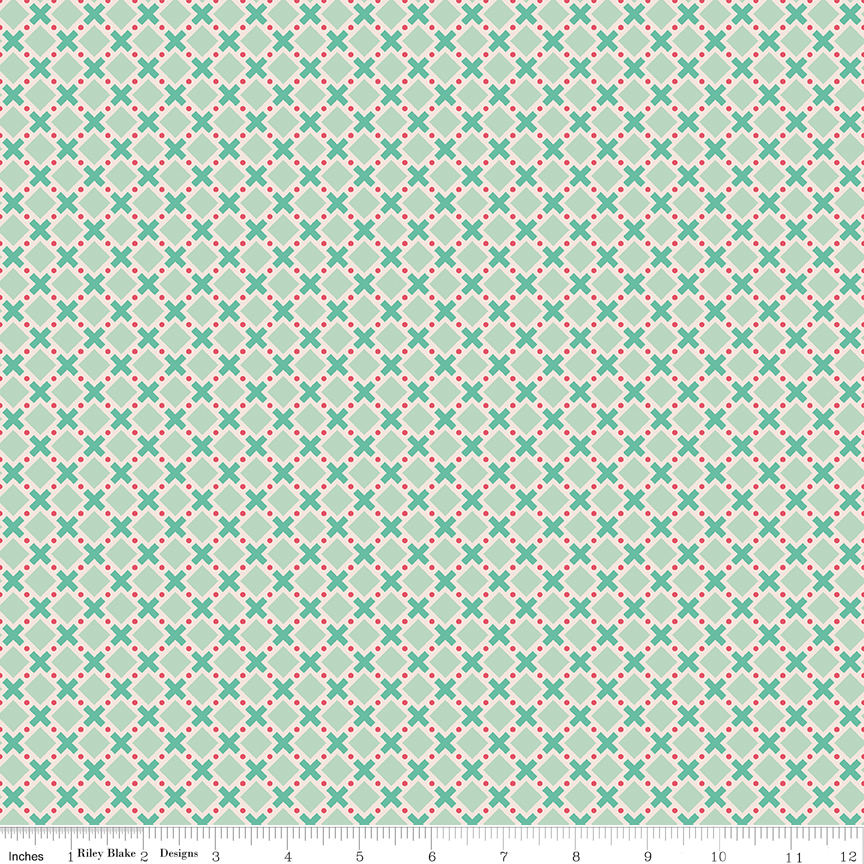 Berry & Sage - Criss Cross - Sage