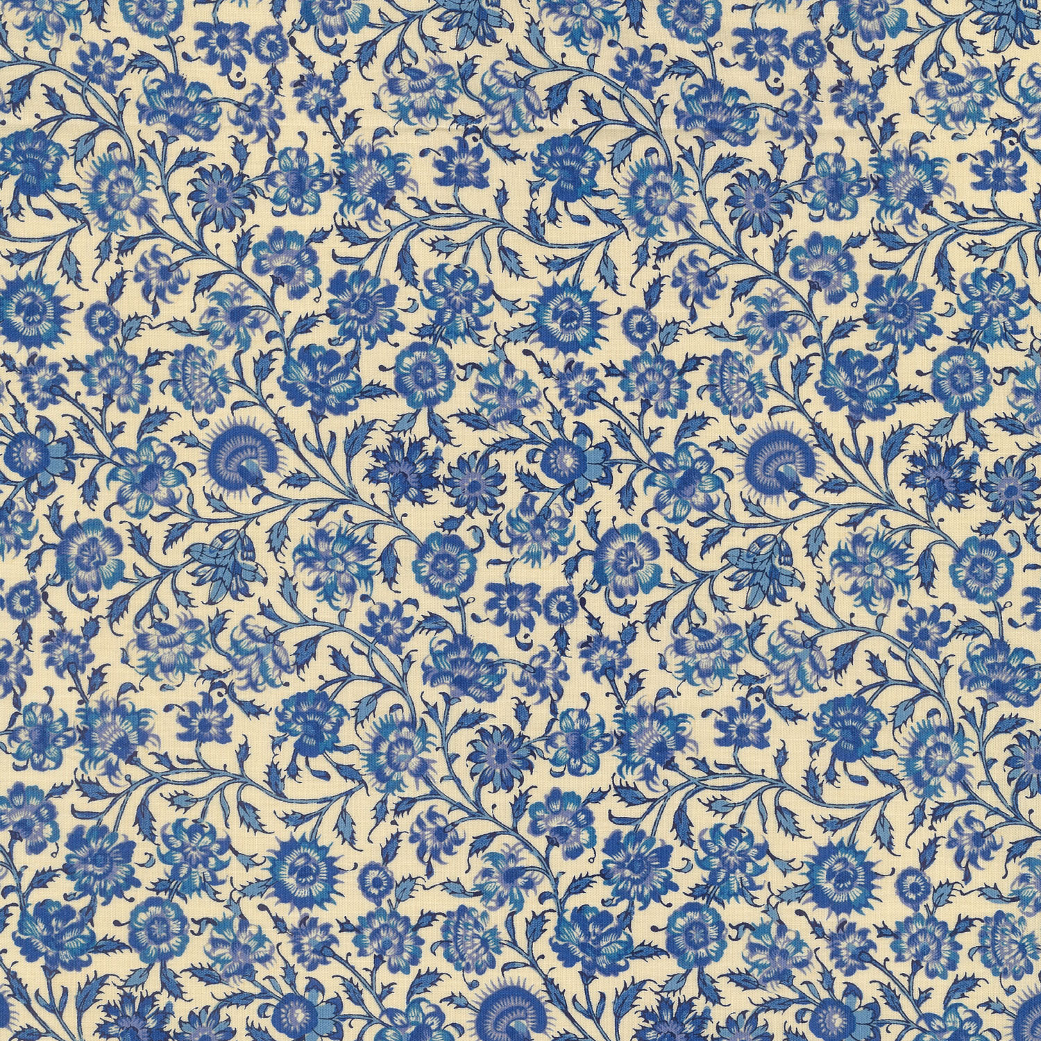 Petra Prins Collection - Garden Floral - China Blue