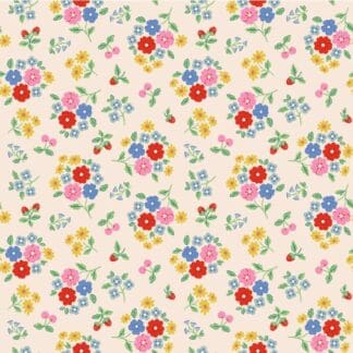 Bluebells & Buttercups - Main - White