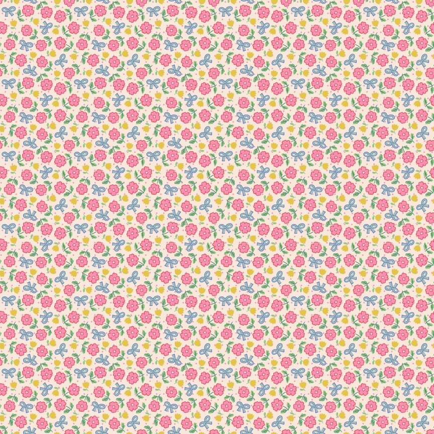 Bluebells & Buttercups - Hey Darlin - Bright Pink