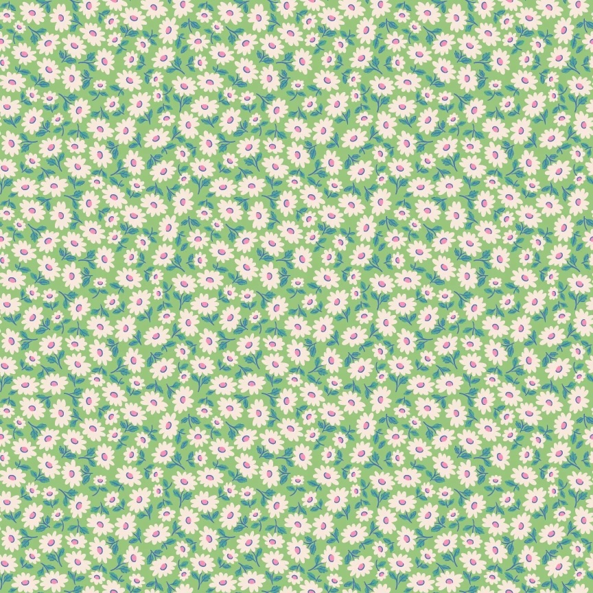 Bluebells & Buttercups - Sugar Daisy - Mint