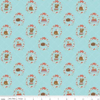 Whimsical Woodland - Animals - Aqua