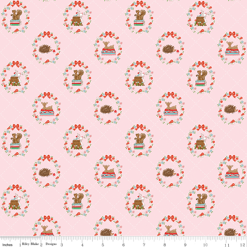 Whimsical Woodland - Animals - Pink