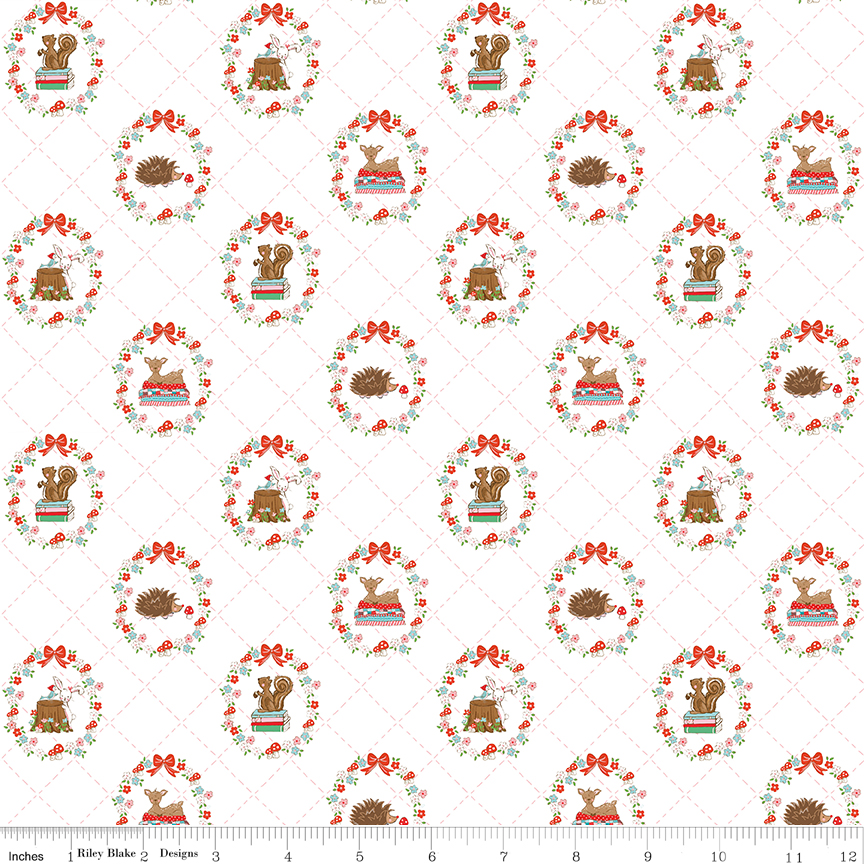 Whimsical Woodland - Animals - White