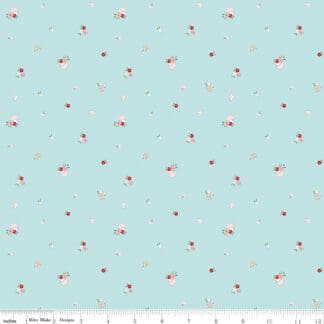 Whimsical Woodland - Mushrooms - Aqua