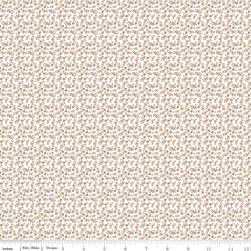 Whimsical Woodland - Mini Florals - Natural