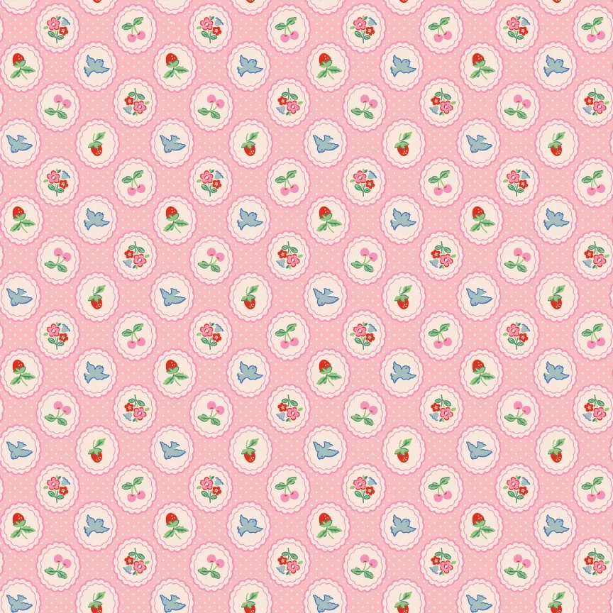 Bluebells & Buttercups - Chirp & Charm - Pink
