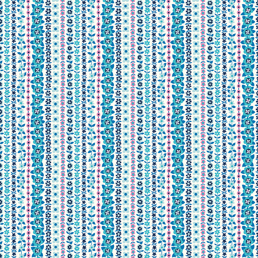 Liberty Cotton - Everlasting - Soho Stripe A
