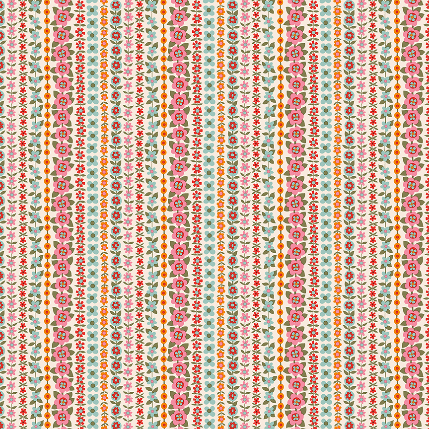 Liberty Cotton - Everlasting - Soho Stripe B