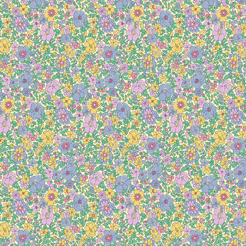 Liberty Cotton - Everlasting - Arley Rose A