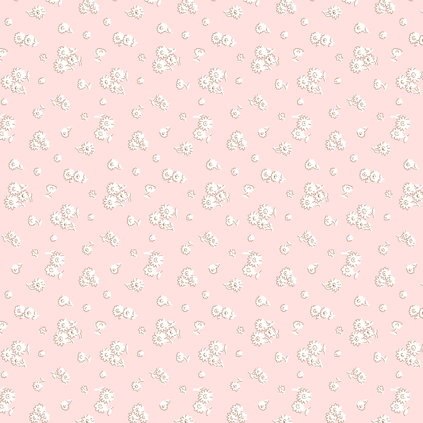 Liberty Cotton - Everlasting - Tumbling Daisy B
