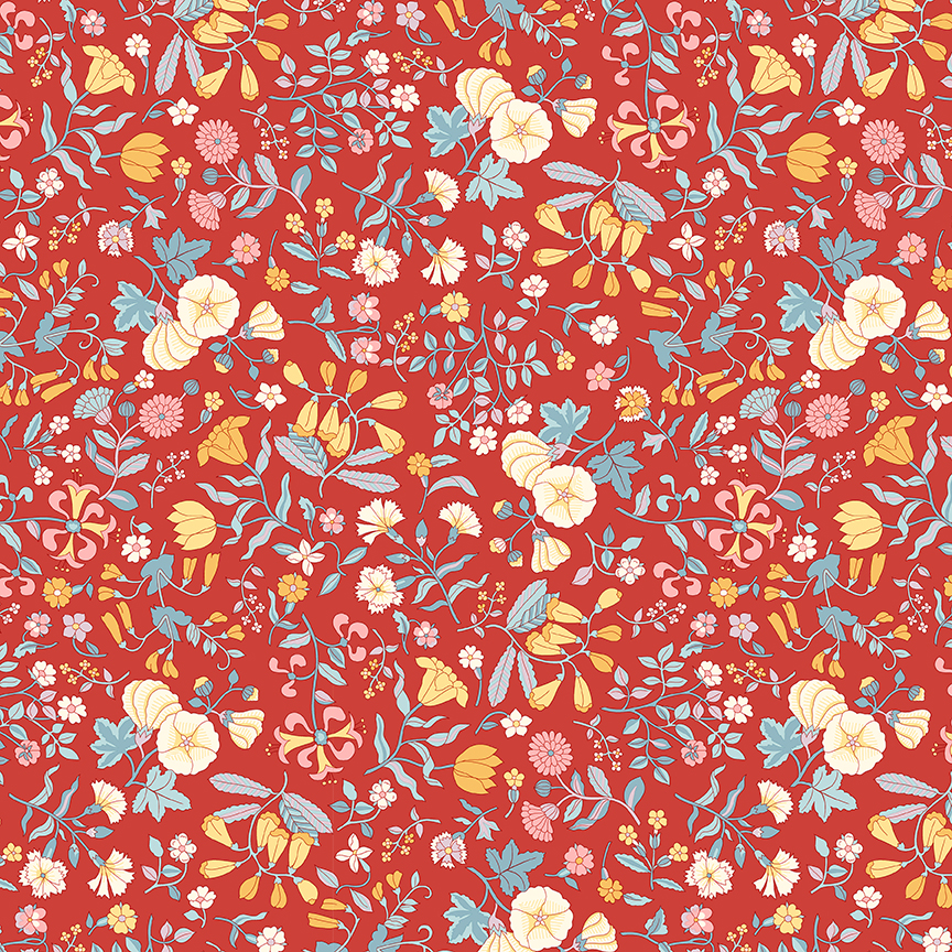 Liberty Cotton - Everlasting - Wildflower Field B