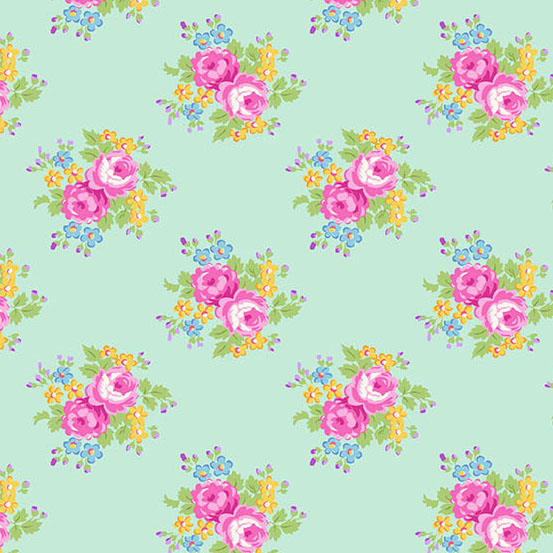 Beloved Blossoms - Sweet Blooms - Mint
