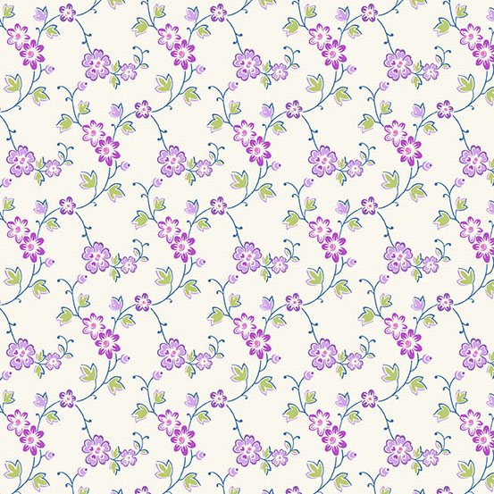 Beloved Blossoms - Meander - Lilac