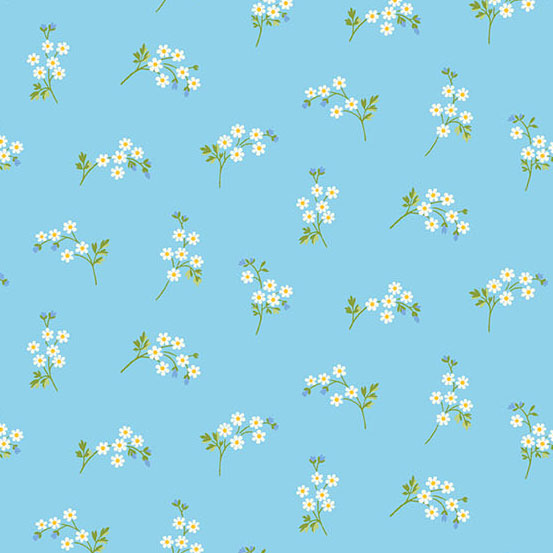 Beloved Blossoms - Daisy Spray - Sky