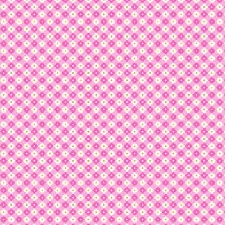 Beloved Blossoms - Checker Dot - Pink