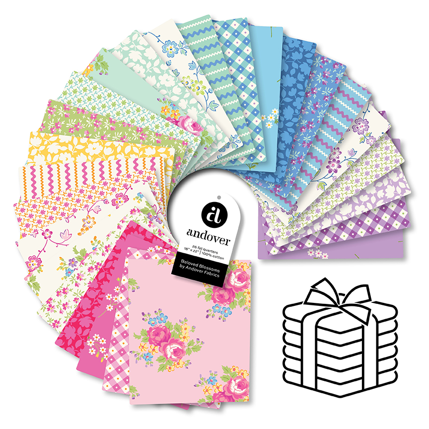 Beloved Blossoms - Fat ¼ Bundle
