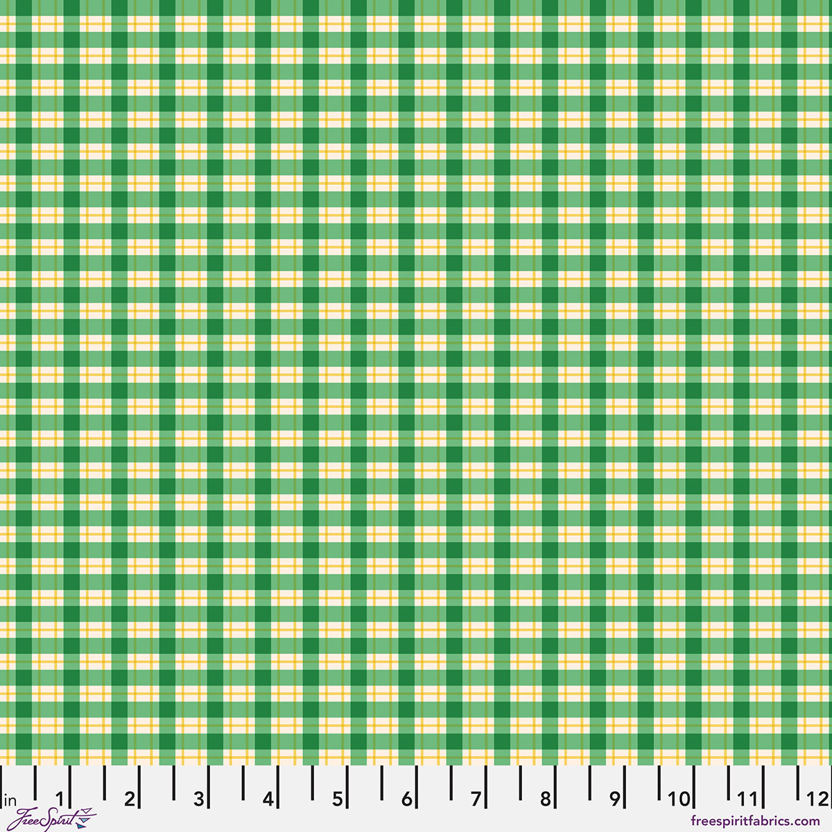 Chaperone's Gingham - Basil